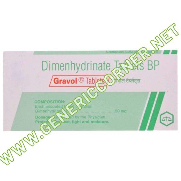 Gravol 50mg