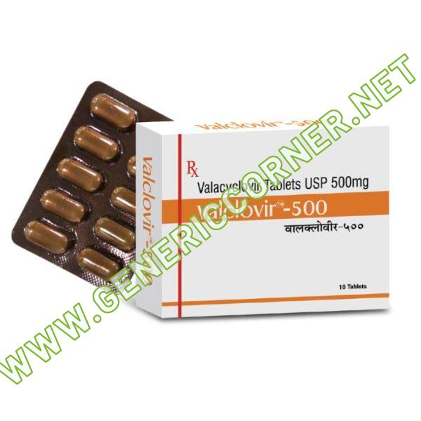 Valclovir 500 mg