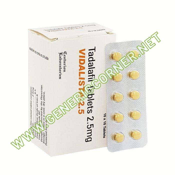 Vidalista 2.5mg Vidalista 2.5mg