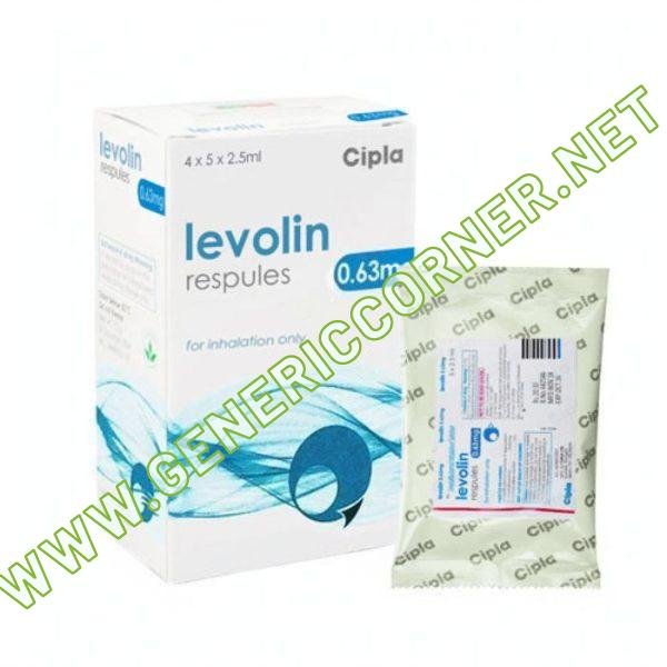 Levolin Respules 0.63mg