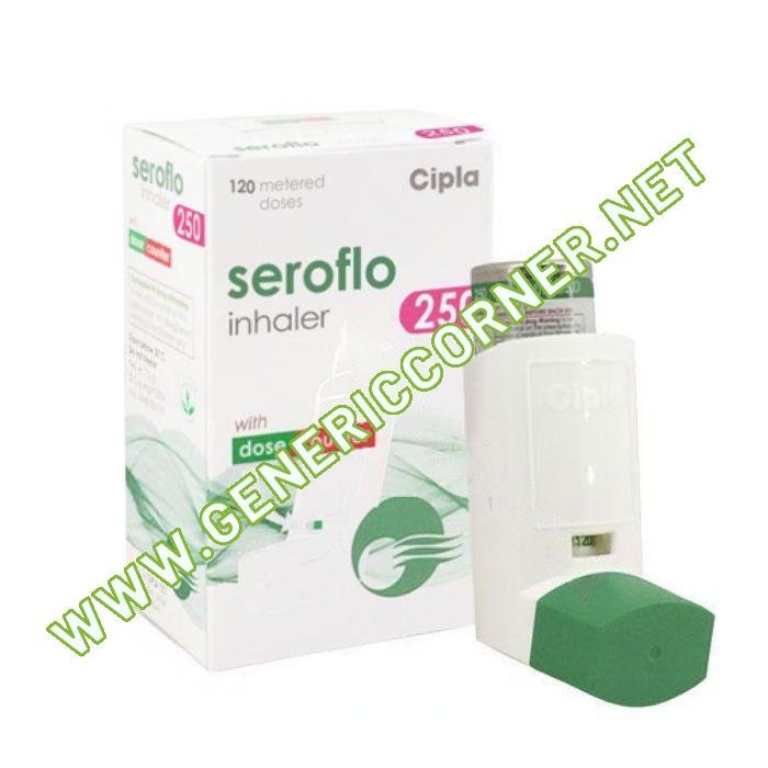 Seroflo Inhaler 250mcg (Salmeterol/Fluticasone) - Generic Corner
